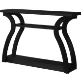 47" Hall Console Table in Black